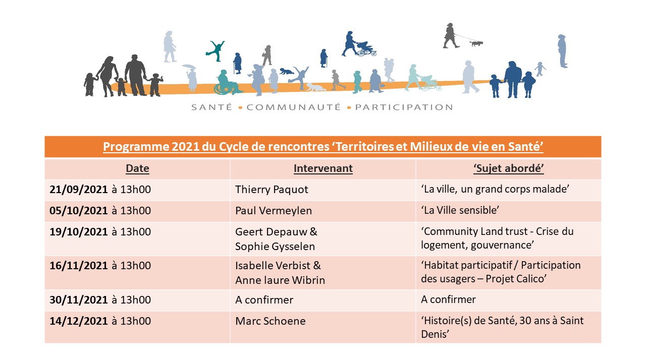 Le programme pour l'année 2021 du Cycle de Conférence - SACOPAR