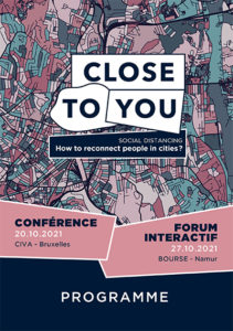 Forum 2021 à Namur - Close to you